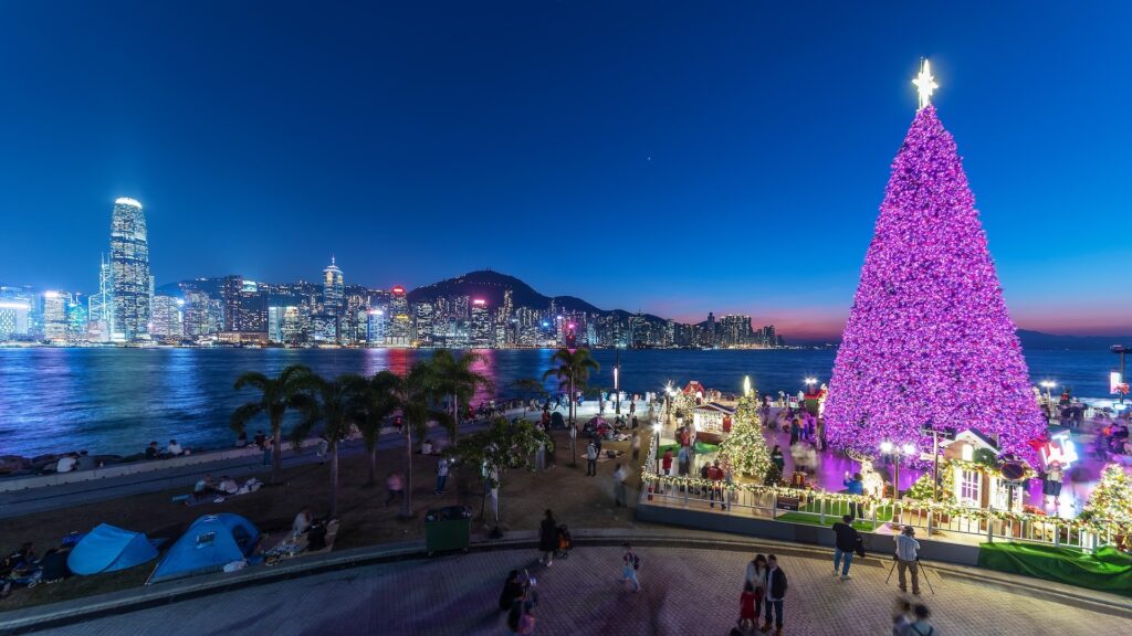 Hong Kong During Chritmas