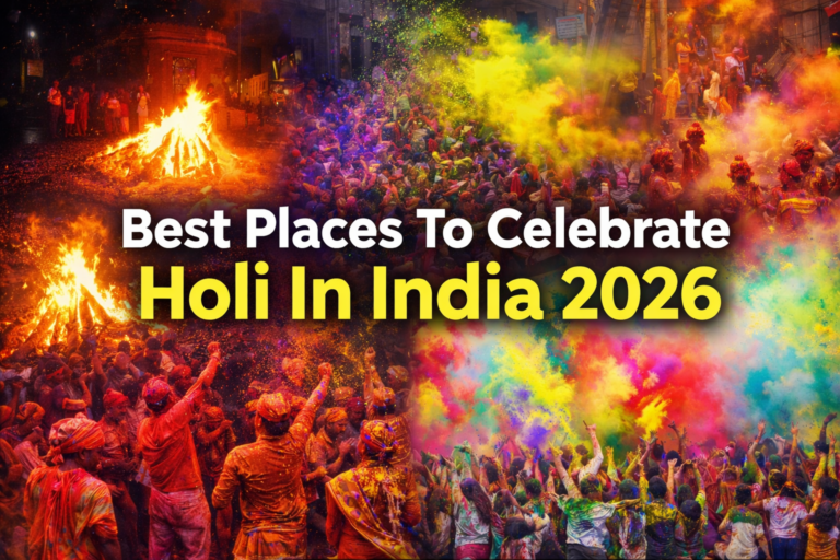 Best Places to Celebrate Holi in India 2026
